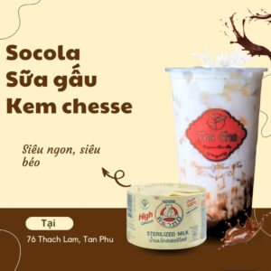 Socola Sữa Gấu Kem Cheese